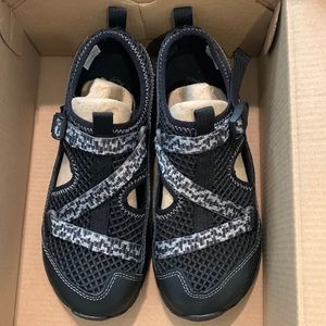 Chaco Odyssey Kids black summer water shoes